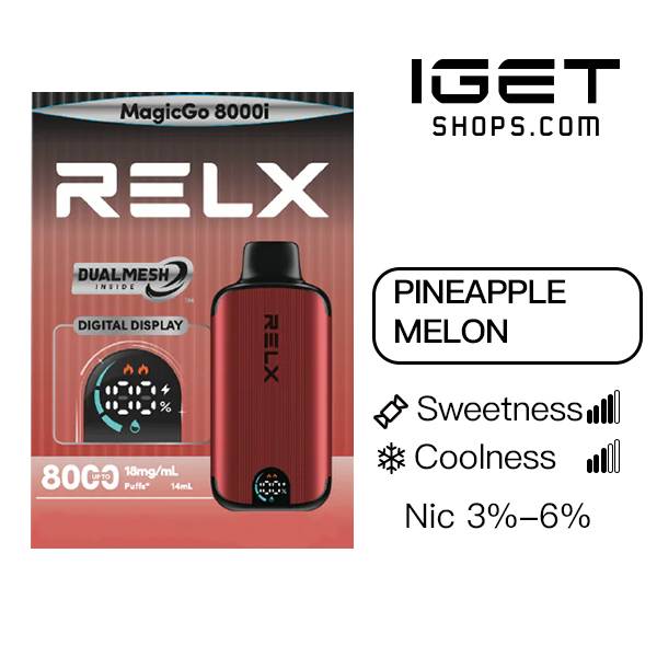 Relx MagicGo i8000 pineapple melon